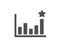 Efficacy icon. Business chart sign. Vector