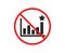 Efficacy icon. Business chart sign. Vector