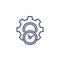 efficiency and efficient production line icon