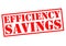 EFFICIENCY SAVINGS