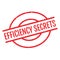 Efficiency Secrets rubber stamp