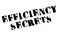 Efficiency Secrets rubber stamp