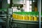 Efficient Beverage Production Processing and Bottling in a Fruit Juice Factory. created with Generative AI