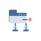 Efficient Data Compression Icon for Storage Solutions