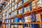 Efficient retail warehouse acting as a pivotal hub in logistics distribution center