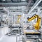 Efficient Workplace Safety: Automated Assembly Line in Pristine Industrial Facility