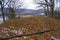 Effigy Mounds National Monument, Native Burial Mound at Twin View Overlook above the Mississippi River, Iowa