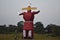 Effigy of Ravana or devil during Dussera , Sambalpur