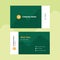 Effortless Chic A Clean and Modern Business Card Template for the Effortlessly Stylish