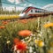 Effortlessly cruising at incredible speeds, high-speed bullet trains are changing the way we travel.generative ai