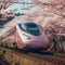 Effortlessly cruising at incredible speeds, high-speed bullet trains are changing the way we travel.generative ai