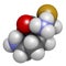 Eflornithine drug molecule. Used to treat facial hirsutism (excessive hair growth) and African trypanosomiasis (sleeping sickness