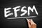 EFSM European Financial Stabilisation Mechanism - emergency funding programme reliant upon funds raised on the financial markets,