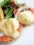 Egg benedicts with salmon