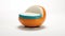 Egg Chair: Orange And Turquoise Art Deco Sensibilities