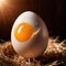 Egg, from chicken duck or other poultry, basic staple food and cooking ingredient