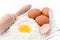 Egg, flour and baking supplies