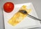 Egg Omlet tomato diet lunch