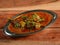 Egg Plant Curry or Brinjal Masala also known as Baigan ki sabzi in India, spicy and tasty dish usually served with chapati.