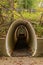 Egg Shaped Walking Tunnel Passes Under Road