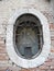 Egg-shaped window in Venice