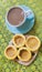 Egg Tarts sweet coffee espresso cappuccino milk ice candy delicious dessert yummy