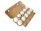 Egg tray isolated white, protein