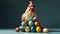 Eggcellent Hen, Made with Generative AI