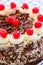 Eggless Blackforest cake