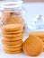 Eggless butter cookies or biscuits