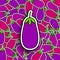 Eggplant background