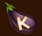 Eggplant icon for slot game