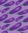 Eggplant pattern. For backgrounds, wallpapers, wrapping paper, textile