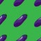 Eggplant seamless pattern