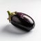 eggplant with a shiny, dark purple skin