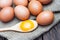 Eggs and egg yolks