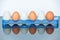 Eggs reflection