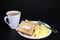 Eggs, Toast and Coffee