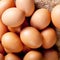 Eggs on wooden background close up may use as wallpaper, poste