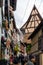 Eguisheim colorful village of Alsace, region of France