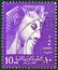 EGYPT - CIRCA 1958: A stamp printed in Egypt shows Pharaoh Ramses II, circa 1958.