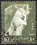 EGYPT - CIRCA 1958: A stamp printed in Egypt shows Pharaoh Ramses II, circa 1958.