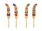 Egypt color fan set, ornamental element of Ancient Egypt