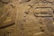 Egypt Hieroglyphics in valley of Kings