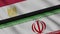 Egypt and Iran Flags, Breaking News, Political Diplomacy Crisis Concept
