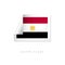 Egypt Label Flags Vector Template Design