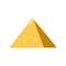 Egypt pyramid, symbol of ancient Egypt vector Illustration