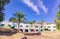 Egypt, Sharm El Sheikh - January 12, 2022: Domina Coral Bay all inclusive beach hotel