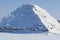 Egypt snow sculpture in piramide