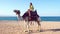 Egypt summer tourism holiday with camel riding for kids